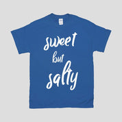 Sweet But Salty T-Shirts Choose Peace, Cute Womens Shirt, empowerment, Inspirational quote, Motivation, self love, Slogan Tee, Sweet But Salty, Women Graphic Tee - plusminusco.com