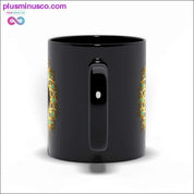 Symbol of Yin Yang Mandala Black Mugs - plusminusco.com