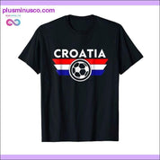 T Shirt New Men Hot Fashion Solid T Shirt Croatia Jersey - plusminusco.com