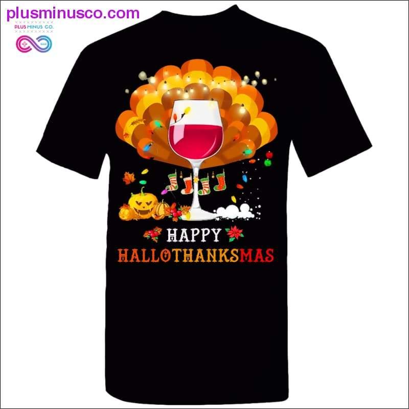 Happy hallow thanksmas T-Shirts - plusminusco.com