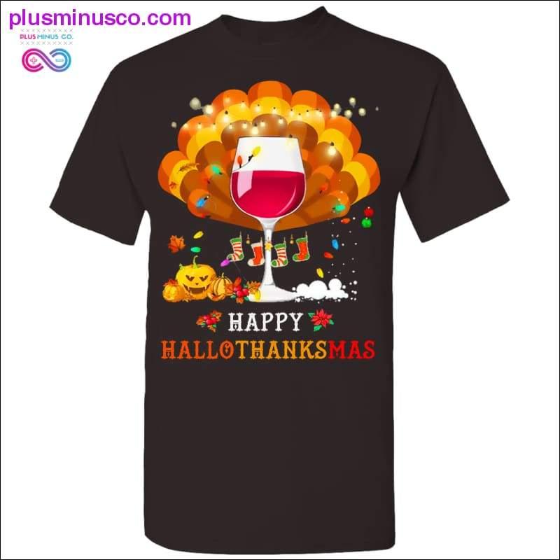 Happy hallow thanksmas T-Shirts - plusminusco.com