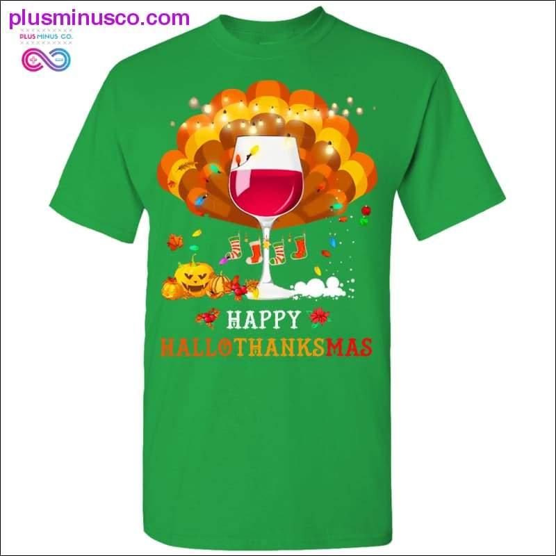 Happy hallow thanksmas T-Shirts - plusminusco.com