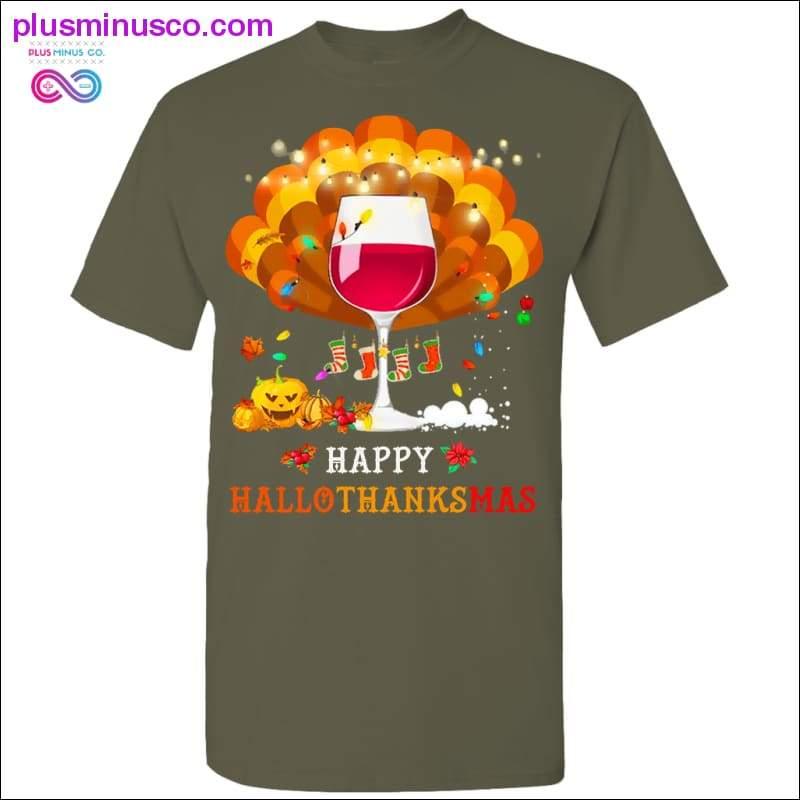 Happy hallow thanksmas T-Shirts - plusminusco.com