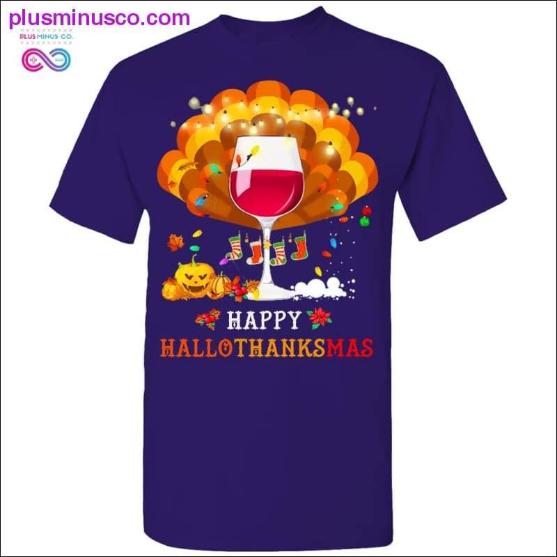 Happy hallow thanksmas T-Shirts - plusminusco.com