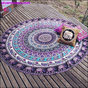 Tapestry Mandala Vægtæppe Indian Summer Beach - plusminusco.com