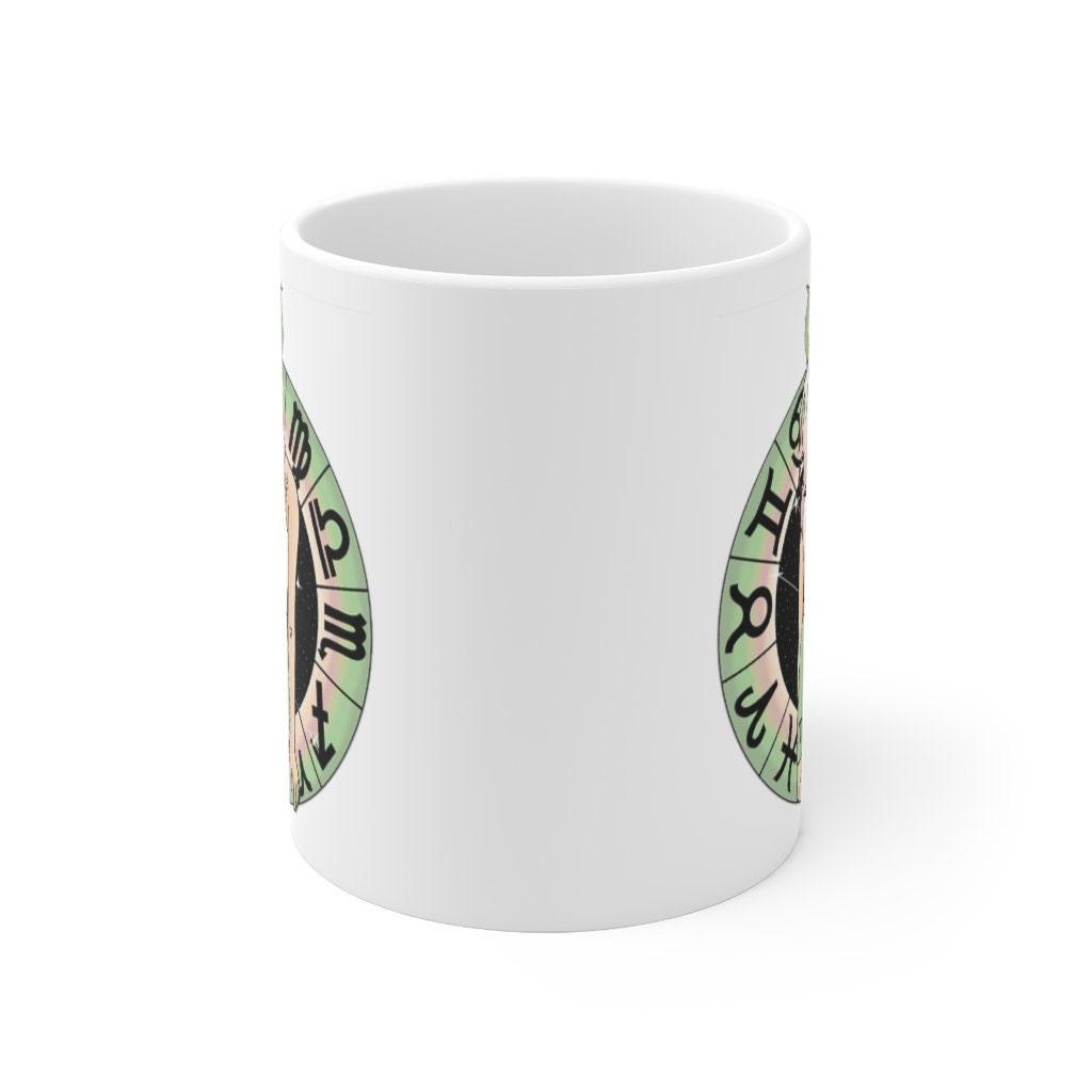 Taurus Mugs,Taurus Zodiac Mug, Zodiac Coffee mug, Taurus mug, artistic Taurus mug, Taurus birthday gift, Taurus zodiac mug - plusminusco.com