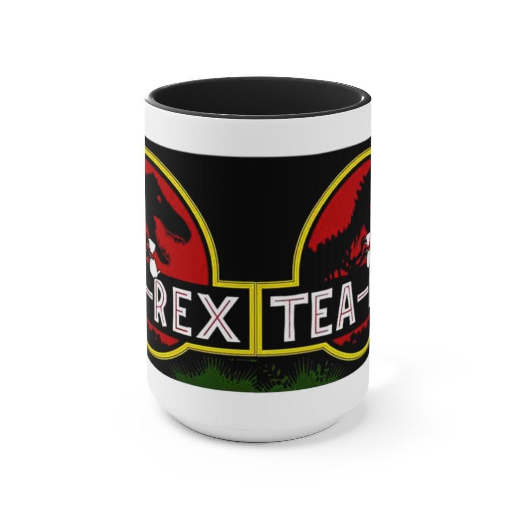 Tea Rex Accent Mugs || T Rex Mugs Tea Rex Accent Mugs, Dinosaurs Mug, mr tea rex mug , ms tea rex mug, Dino lover Tea Lover Gift coffee mug - plusminusco.com