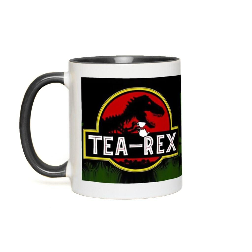 Tea Rex Accent Mugs || Чашки T Rex Tea Rex Accent Mugs, Dinosaurs Mug, Mr Tea Rex Mug, ms Tea Rex Mug, Tea Lover Gift - plusminusco.com