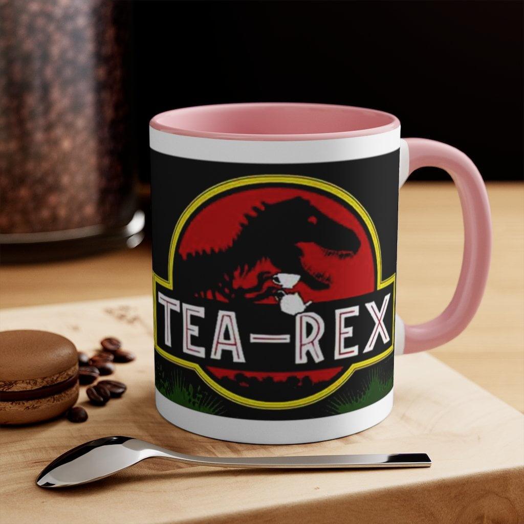 Tea Rex Accent Mugs || T Rex Mugs Tea Rex Accent Mugs, Dinosaurs Mug, mr tea rex mug , ms tea rex mug, Tea Lover Gift - plusminusco.com