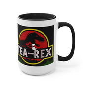 Kubki Tea Rex z akcentem || Kubki T Rex Kubki Tea Rex Accent, kubek dinozaurów, kubek Mr Tea Rex, kubek Ms Tea Rex, prezent dla miłośnika herbaty - plusminusco.com