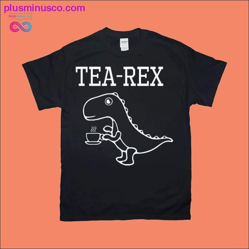 Tea-Rex | Black T-Shirts - plusminusco.com