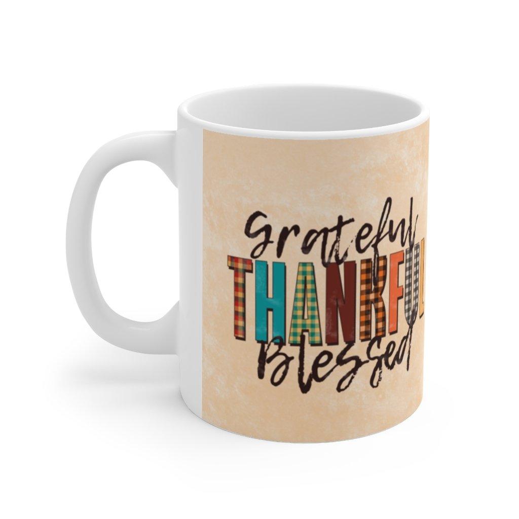 Thanksgiving, Be Thankful Mug, Thanksgiving mug, Thanksgiving gifts, Fall Mug, Autumn Coffee Mug, Holiday Mug Happy Thanksgiving, Happy Fall - plusminusco.com