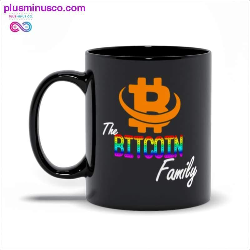 BITCOIN ファミリー ブラック マグカップ - plusminusco.com