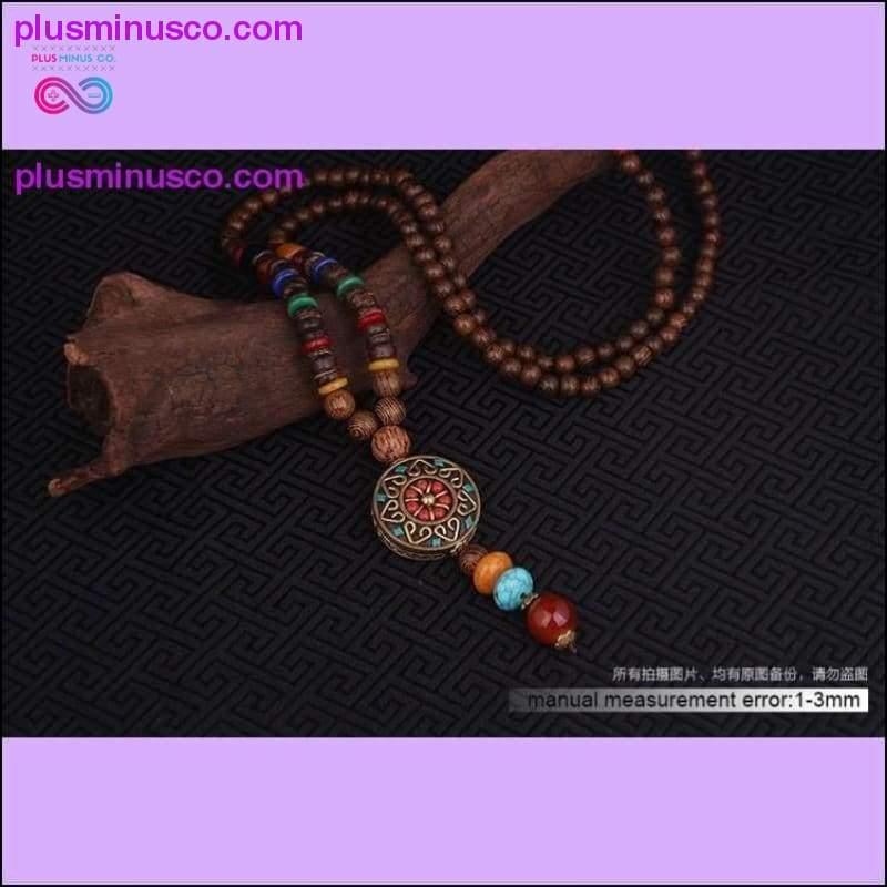 The flower of religious vintage round plate Nepal - plusminusco.com