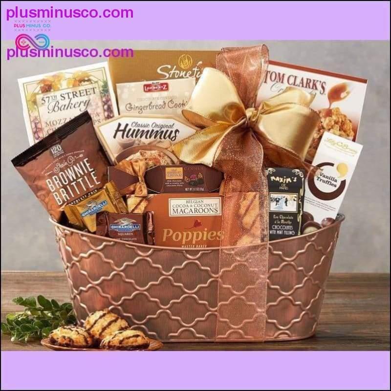 Кошницата с подаръци Gourmet Choice от Wine Country Gift Baskets - plusminusco.com