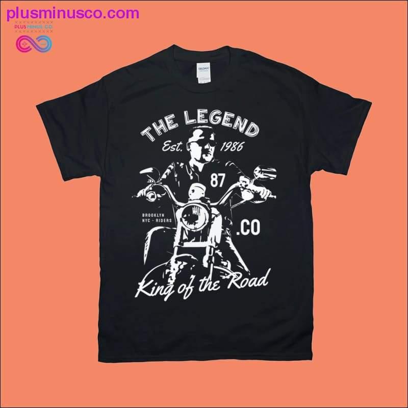 The Legend King of the Road T-skjorter - plusminusco.com