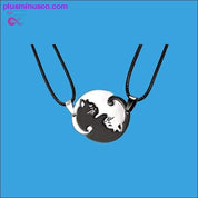 The Purrfect Pendant Necklace , Couple heart necklace Cute - plusminusco.com