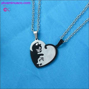 Ожерелье с подвеской Purrfect, Ожерелье с сердечками для пары Cute - plusminusco.com