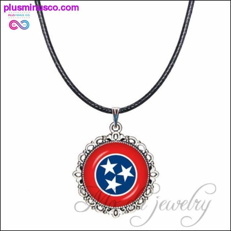 The State of Maryland Pendant Flag of MD Necklaces Maryland - plusminusco.com