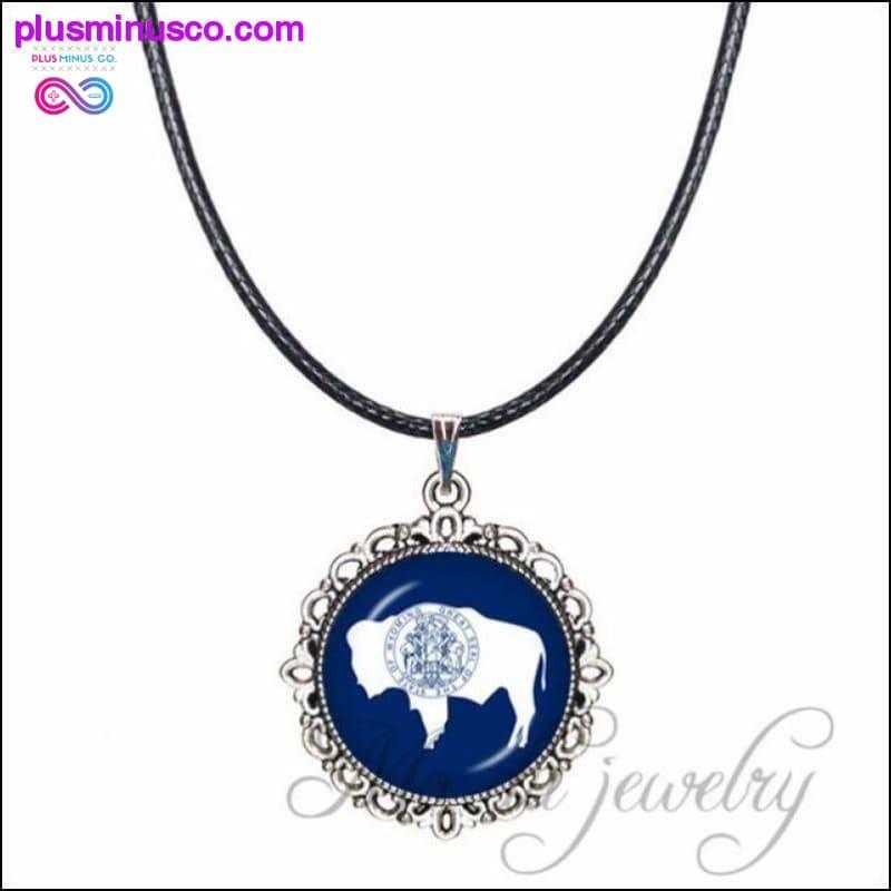 The State of Maryland Pendant Flag of MD Necklaces Maryland - plusminusco.com