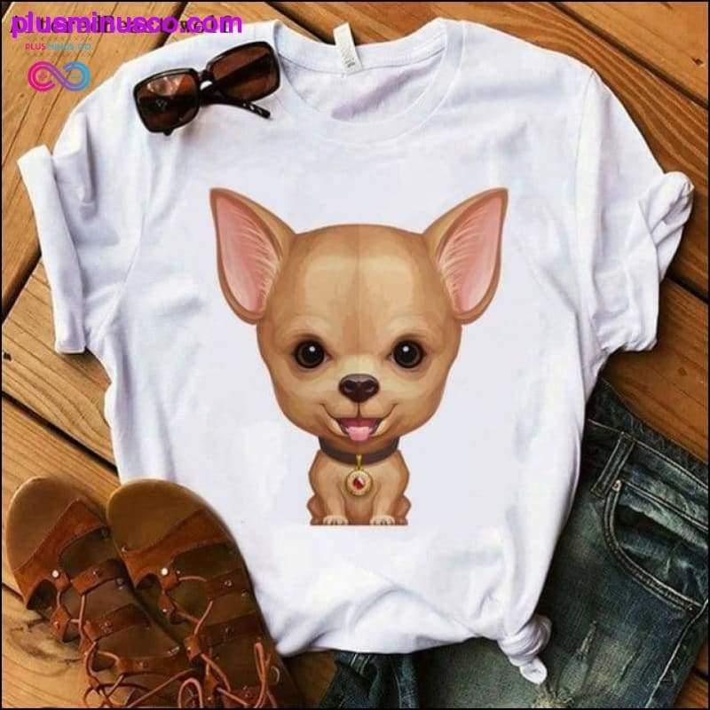 Er zitten voordelen aan het schattig zijn T-shirt Dames Chihuahua - plusminusco.com