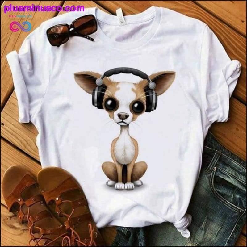 Bycie uroczą koszulką damską Chihuahua ma zalety – plusminusco.com