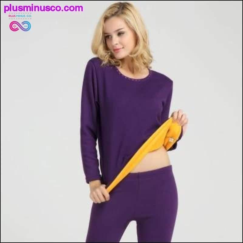 Thermal Underwear Set for Men and Women - Keep Warm in Cold - plusminusco.com