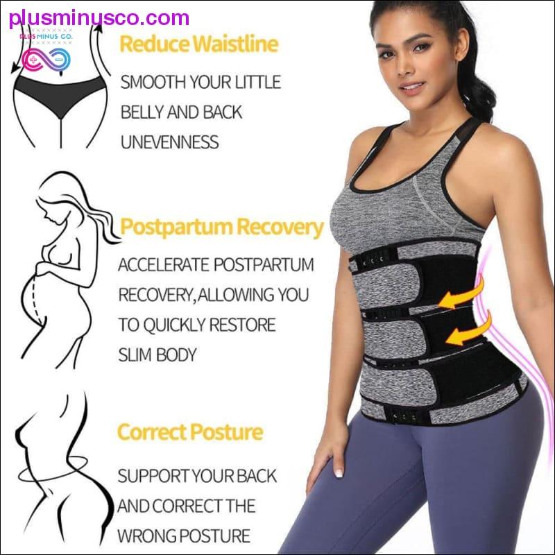 Three Buckle Belly Band Waistband Postpartum Waist Supporter - plusminusco.com