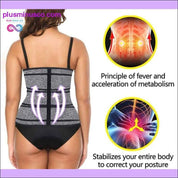 Three Buckle Belly Band Waistband Postpartum Waist Supporter - plusminusco.com