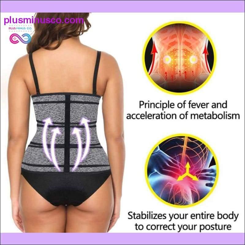 Three Buckle Belly Band Waistband Postpartum Waist Supporter - plusminusco.com