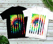 Tie Dye Grunge | American Flag T-Shirts - plusminusco.com