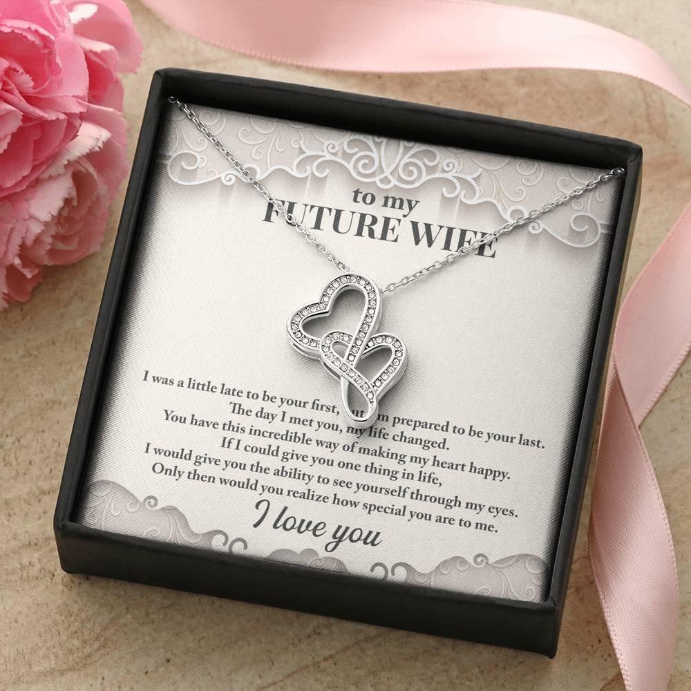To My Future Wife Necklace, Engagement Gift for Future Wife, - plusminusco.com