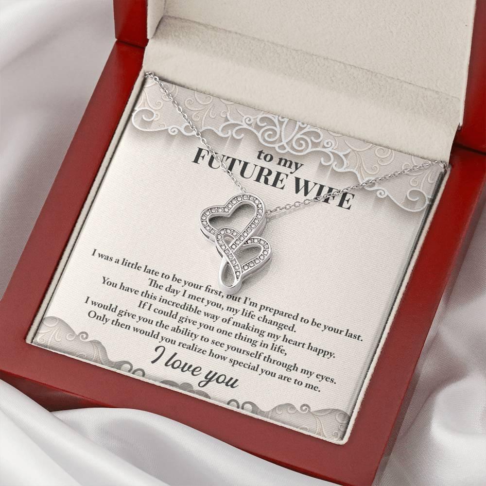 Κολιέ To My Future Wife, δώρο αρραβώνων για μελλοντική σύζυγο, - plusminusco.com