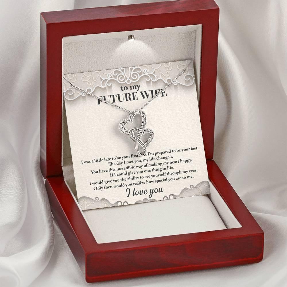 Collana alla mia futura moglie, regalo di fidanzamento per la futura moglie, - plusminusco.com