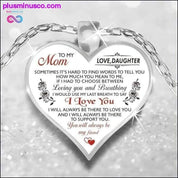 سلسلة إلى أمي والجدة والابنة على شكل قلب فضية اللون - plusminusco.com