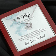To My Wife Necklace - Anniversary Gift for Wife, Birthday - plusminusco.com