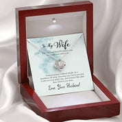 To My Wife Necklace - Anniversary Gift for Wife, Birthday - plusminusco.com