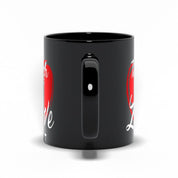 To Teach Is To Love Black Mugs, Valentines Day, Teacher Gift, Inspirational Quote, Elementary School Teacher, Preschool Passion For Teaching - plusminusco.com