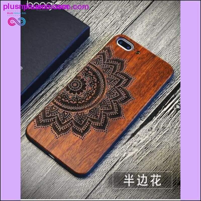 Дизайн Totem для чехлов для телефонов из бамбукового дерева для iPhone - plusminusco.com