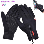Touch Screen Windproof Outdoor Sport Gloves,Unisex Winter - plusminusco.com