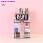 透明な化粧品オーガナイザークリエイティブメイクアップストレージボックス - plusminusco.com