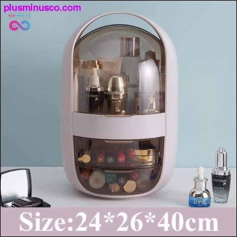 Transparent Cosmetic Organizer Creative Makeup Storage Box - plusminusco.com