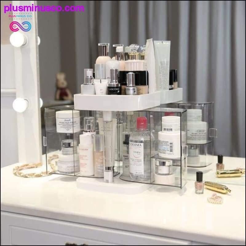 Transparent Cosmetic Organizer Creative Makeup Storage Box - plusminusco.com