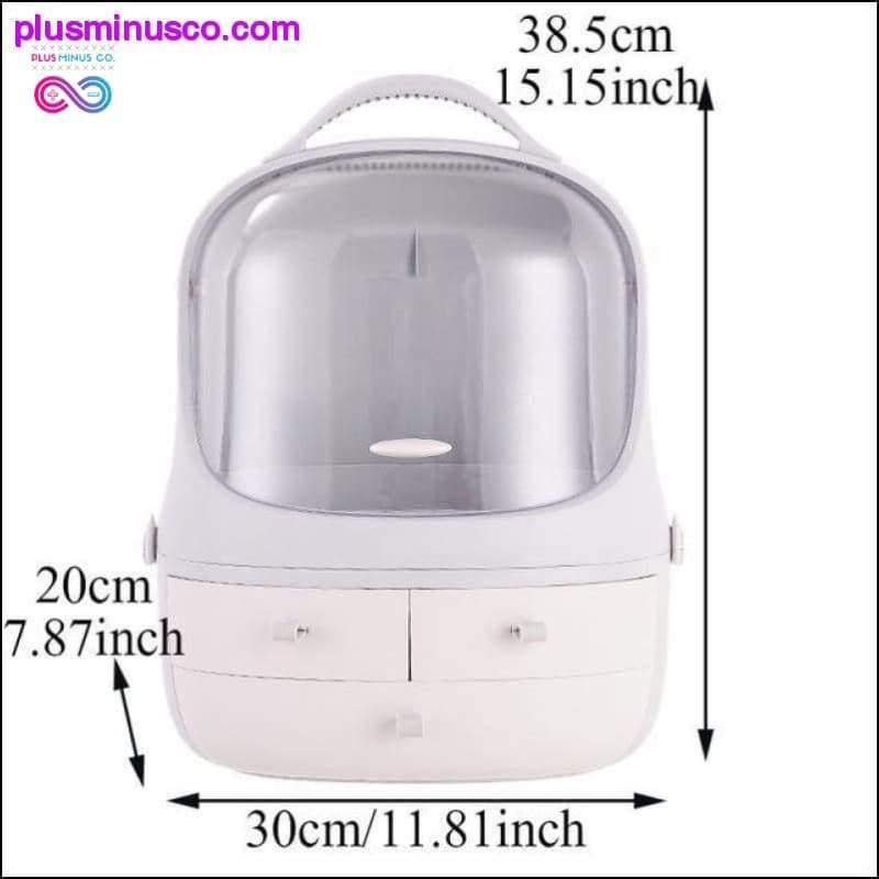 Transparent Cosmetic Organizer Creative Makeup Storage Box - plusminusco.com