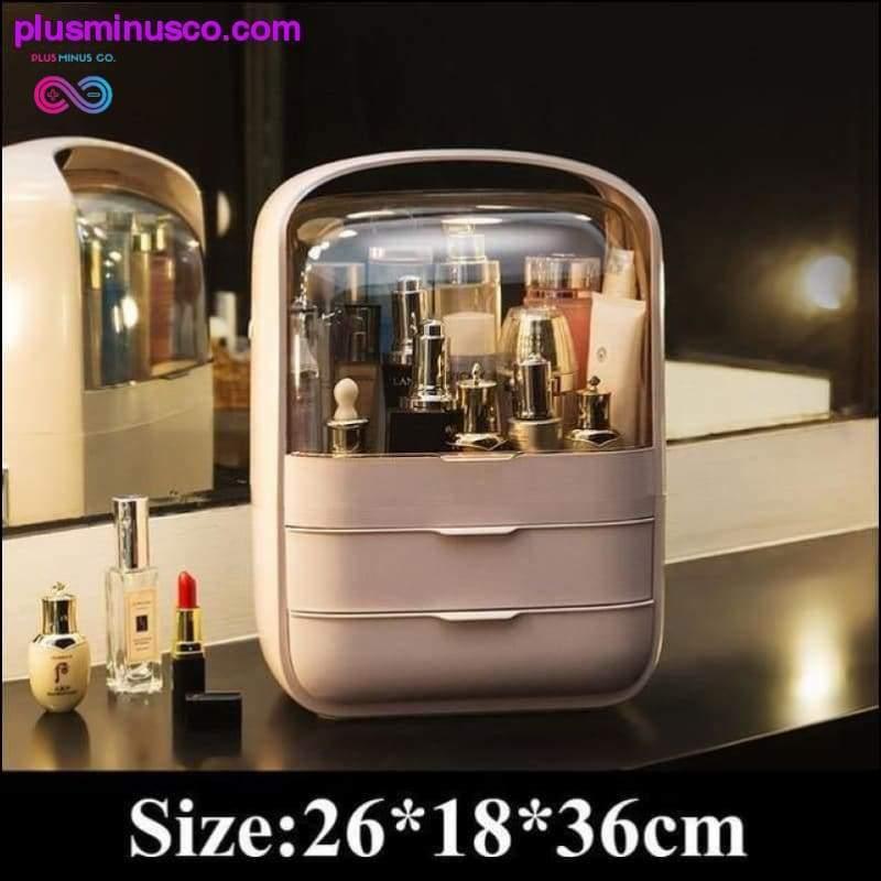 Transparent Cosmetic Organizer Creative Makeup Storage Box - plusminusco.com