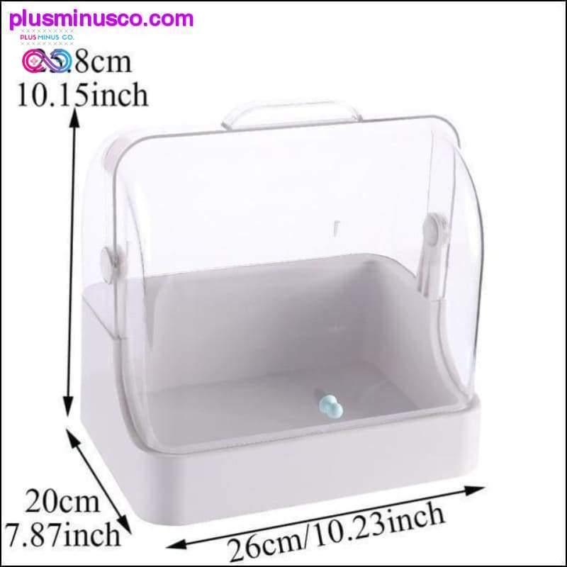 Transparent Cosmetic Organizer Creative Makeup Storage Box - plusminusco.com