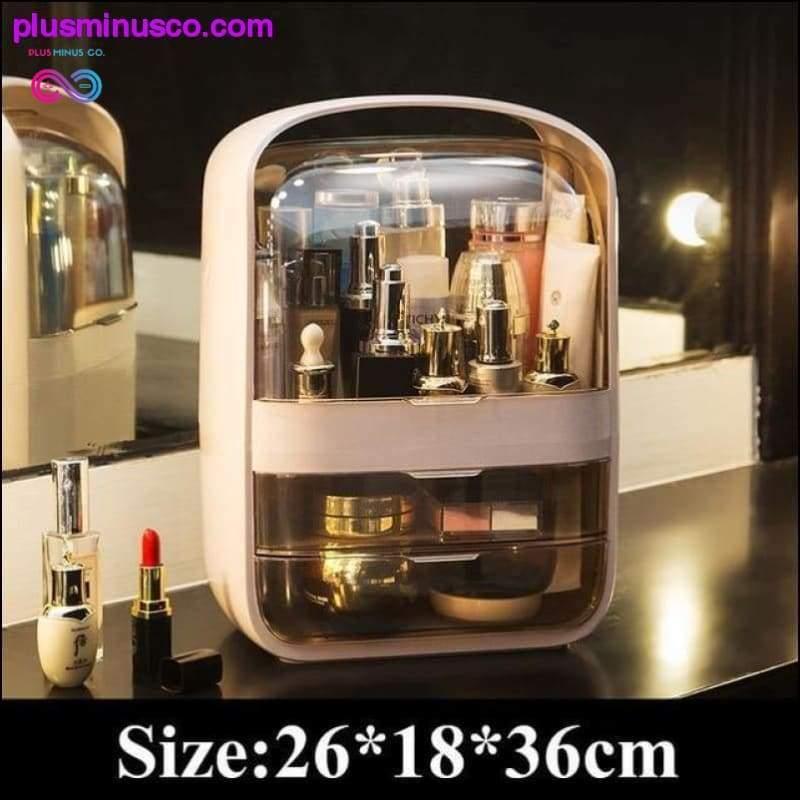 Caixa de armazenamento de maquiagem criativa organizador cosmético transparente - plusminusco.com