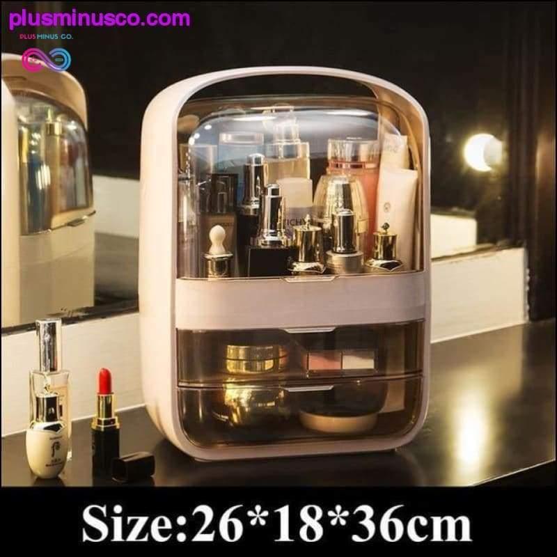 Transparent Cosmetic Organizer Creative Makeup Storage Box - plusminusco.com