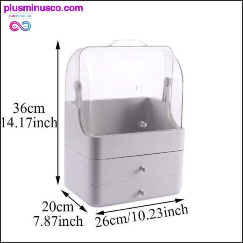 Transparent Cosmetic Organizer Creative Makeup Storage Box - plusminusco.com