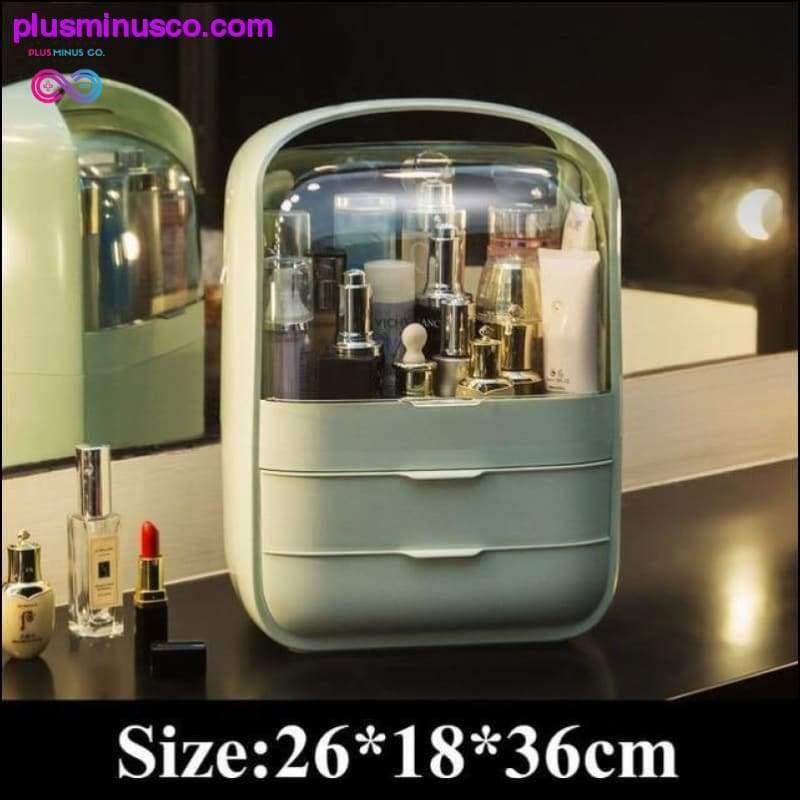 Transparent Cosmetic Organizer Creative Makeup Storage Box - plusminusco.com